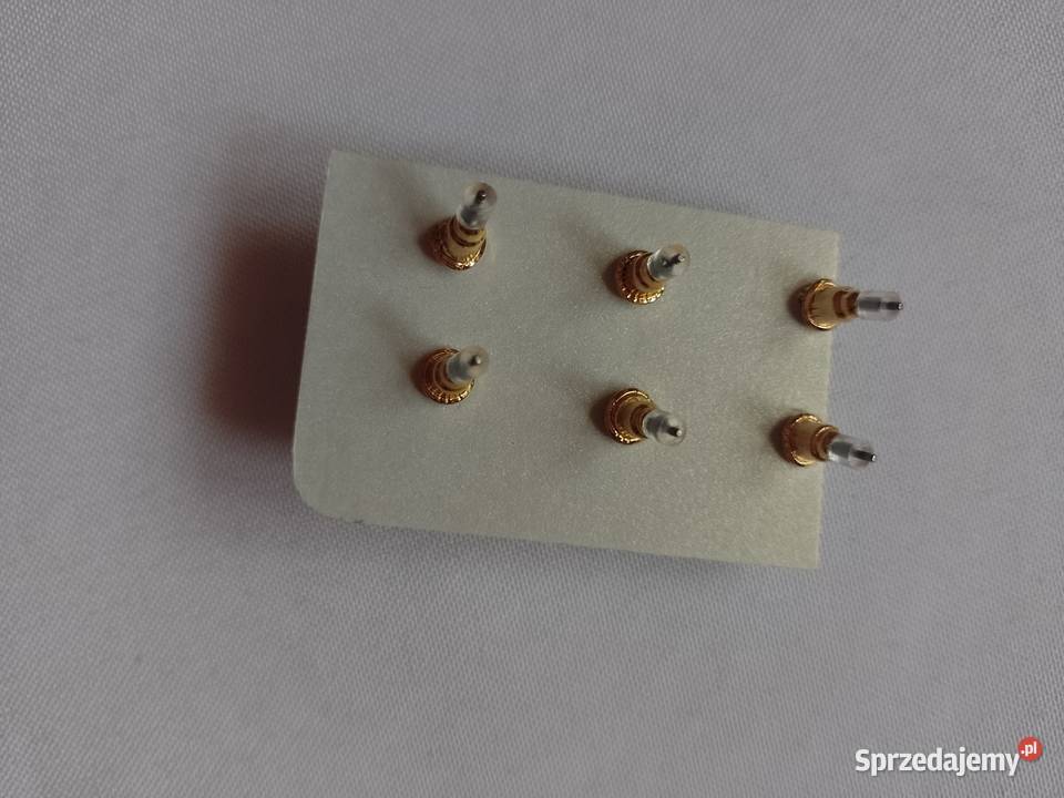 ASOS Zestaw 3 par kolczyki wkręty NOWE Kraków