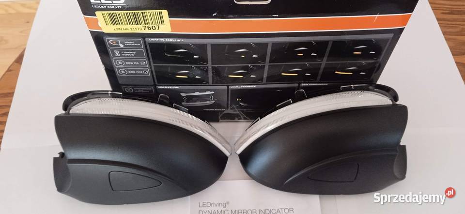 Kierunkowskazy dynamiczne LED riving Osram golf Jasieniec