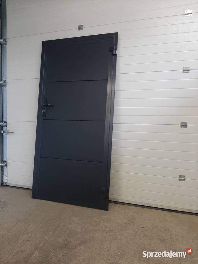 Aluminiowe drzwi boczne Zewnętrzne Ocieplane Nowy Sącz