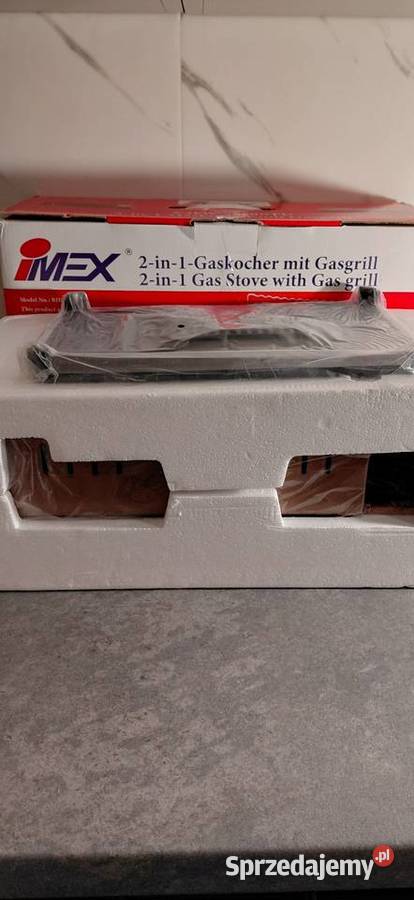 Kuchenka i Grill Gazowy 2w1 IMEX BDZQ3000 Kutno