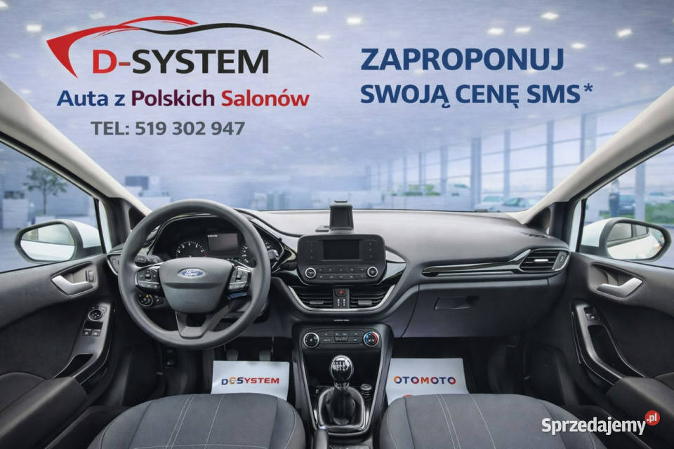Ford Fiesta 2018 Salon Polska 1Właściciel komputer pokładowy Białystok