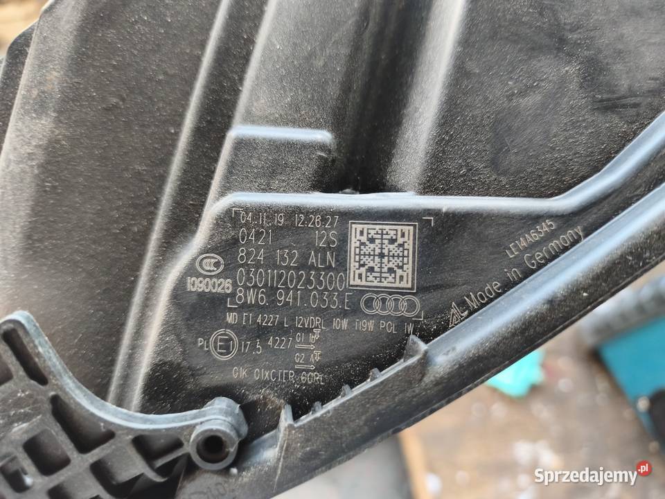 Puszka lewej lampy Audi A5 F5 8W6 941 033 E FULL Wadowice sprzedam