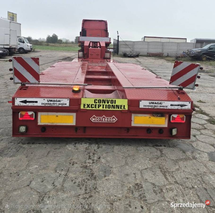 Naczepa NOOTEBOOM Tiefbeet Ględowo sprzedam
