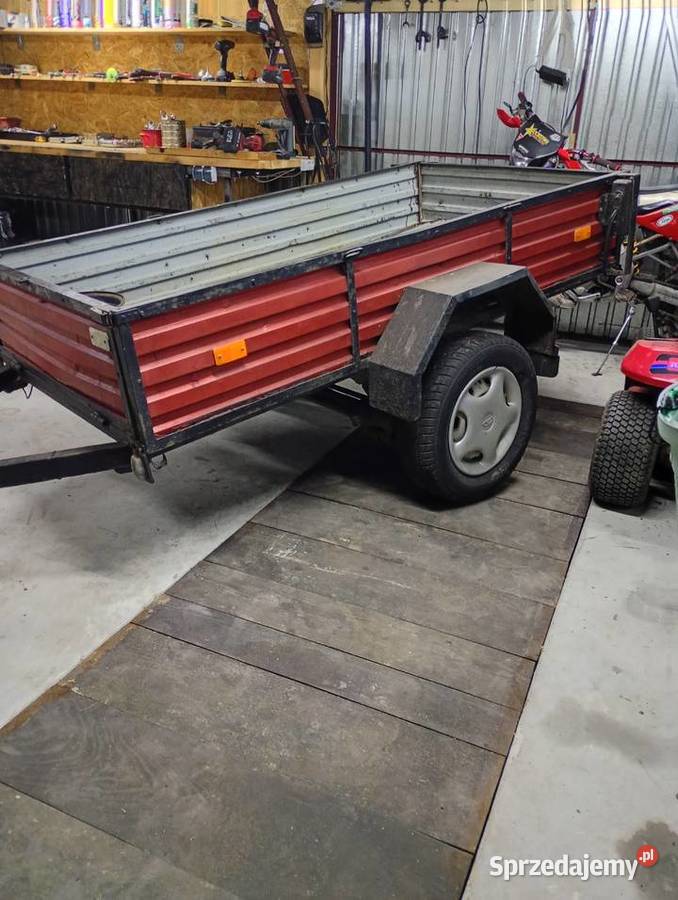 Przyczepka samochodowa sam