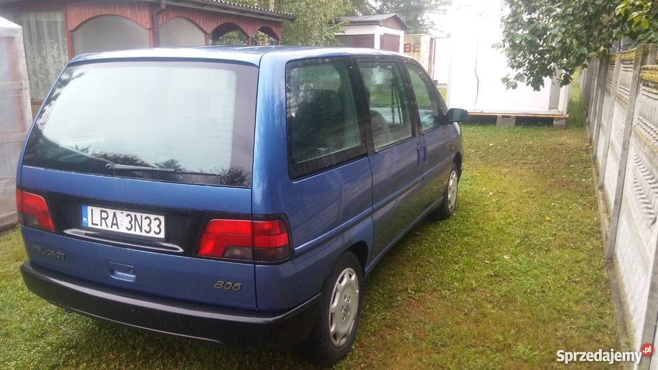 Peugeot 806 2.0 pb+lpg van Radzyń Podlaski Sprzedajemy.pl