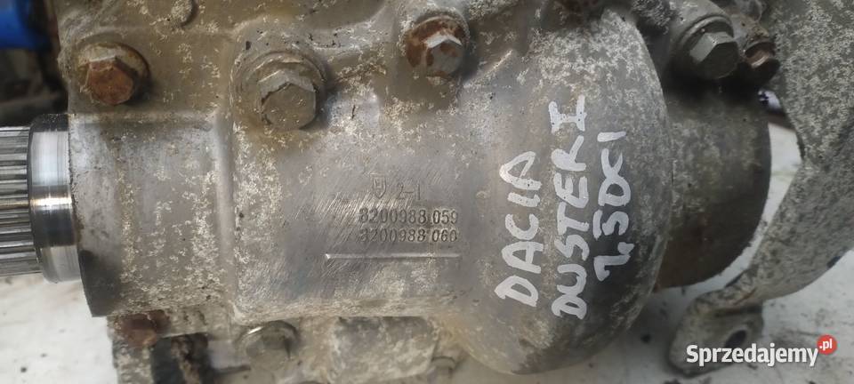 DACIA DUSTER I 15dci reduktor skrzyni biegów