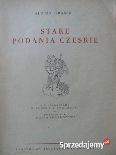Stare podanie Czeskie A Jirasek 1955 podania łódzkie Łódź sprzedam