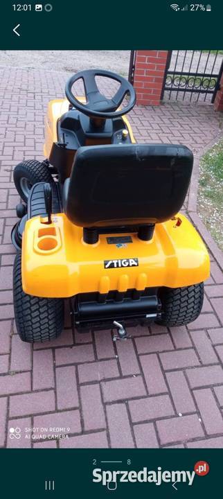Mini traktorek STIGA ESTATE Tornado Kartuzy sprzedam