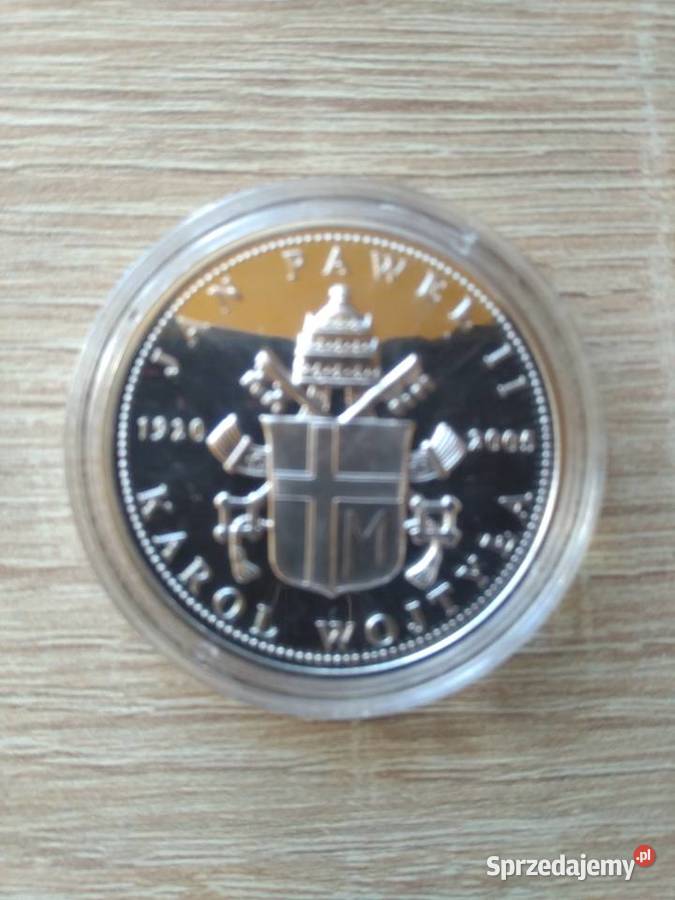 37 Medal okolicznościowy JP 2 Habemus Papam dolnośląskie Chrząstawa Mała