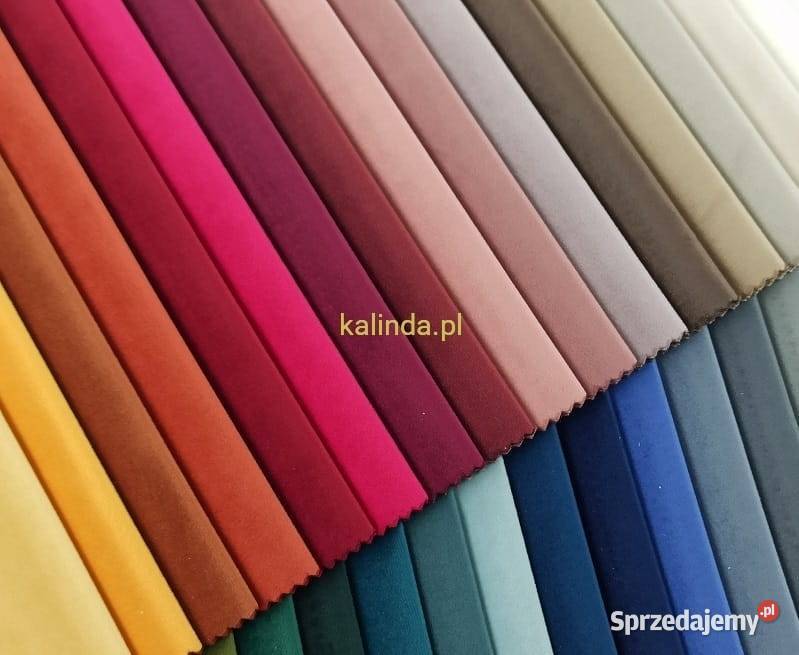 AMOR VELVET aksamitny welur tapicerski odporny i Warszawa