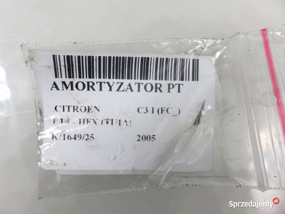 AMORTYZATOR TYŁ CITROEN C3 11 i Amortyzatory