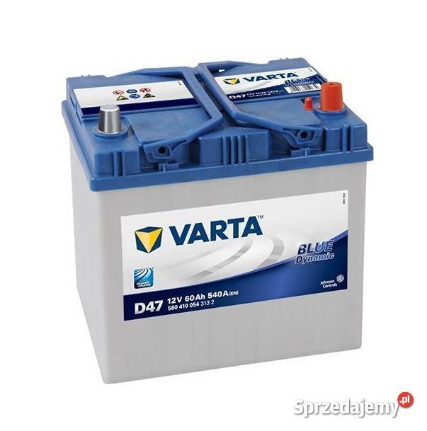 Akumulator Varta BlueDynamic D47 60Ah540A kujawsko-pomorskie