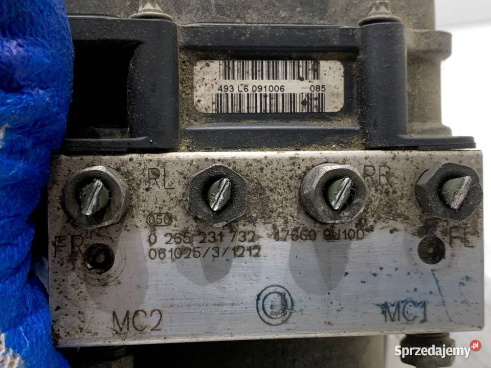 POMPA ABS NISSAN NOTE E11 0265231732 14 88 0513