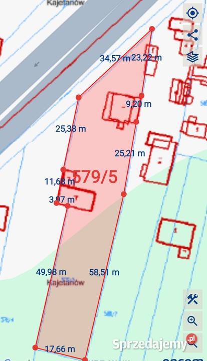 Dom z dużą działką 2004m2 genialna 4 Kielc 80m2 Kajetanów