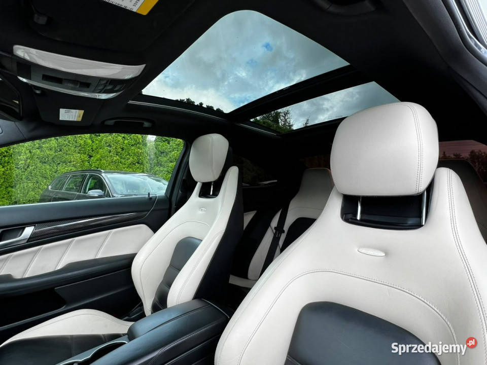 Mercedes C 63 AMG COUPE Panorama HarmanKardon gniazdo USB wielkopolskie Baranowo
