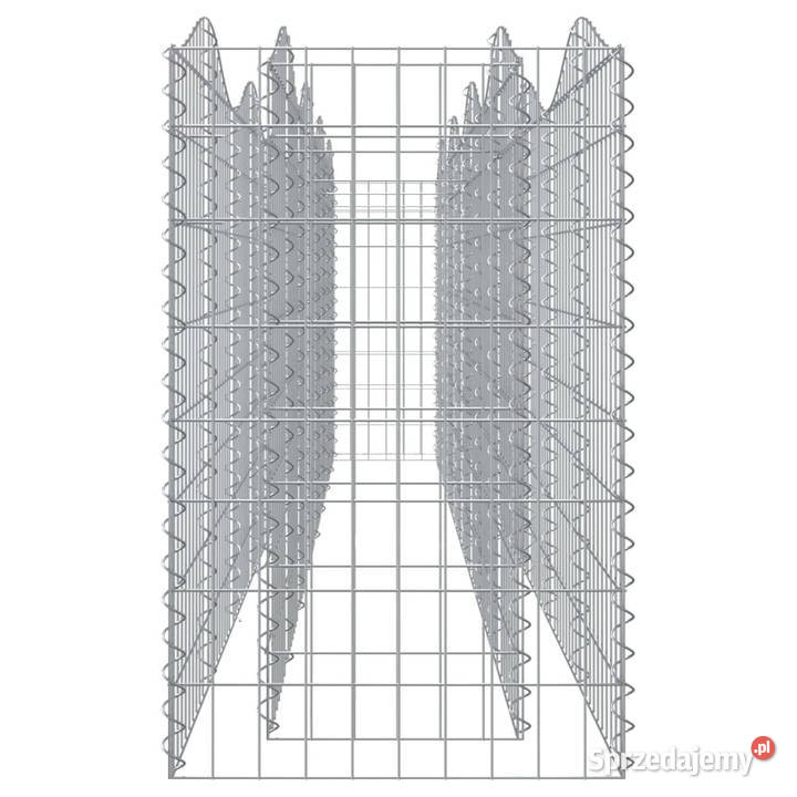 Łukowaty kosz gabionowy 400x50x100 galwanizowane mazowieckie