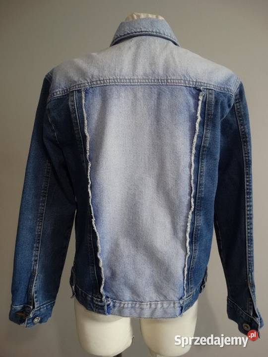 Kurtka Jeansowa Trucker Niebieska Katana