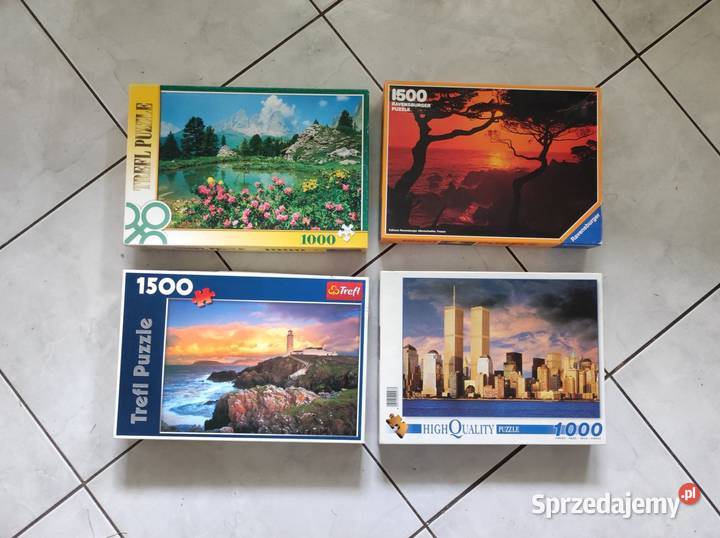 1000 1500 puzzle gra układanka krajobraz pejzaż Pozostałe Kielce