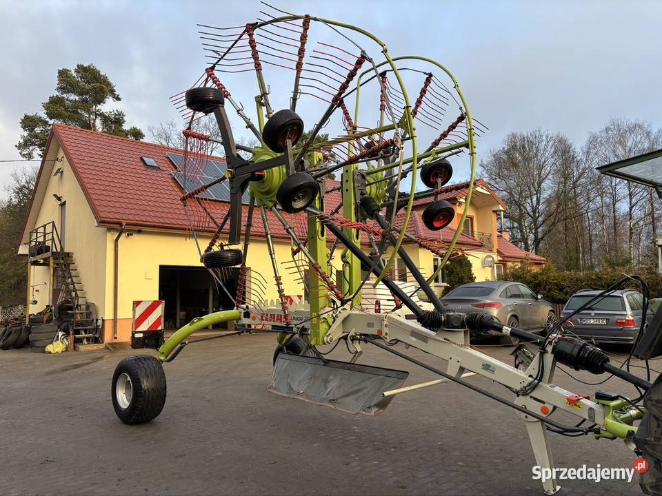 Zgrabiarka 2 karuzelowa Claas Liner 2700 680740m Zgrabiarki i przetrząsacze Myszyniec