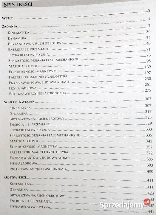 Fizyka Zbiór zadań maturalnych Alfred Ortyl Rok wydania 2017 Chełm