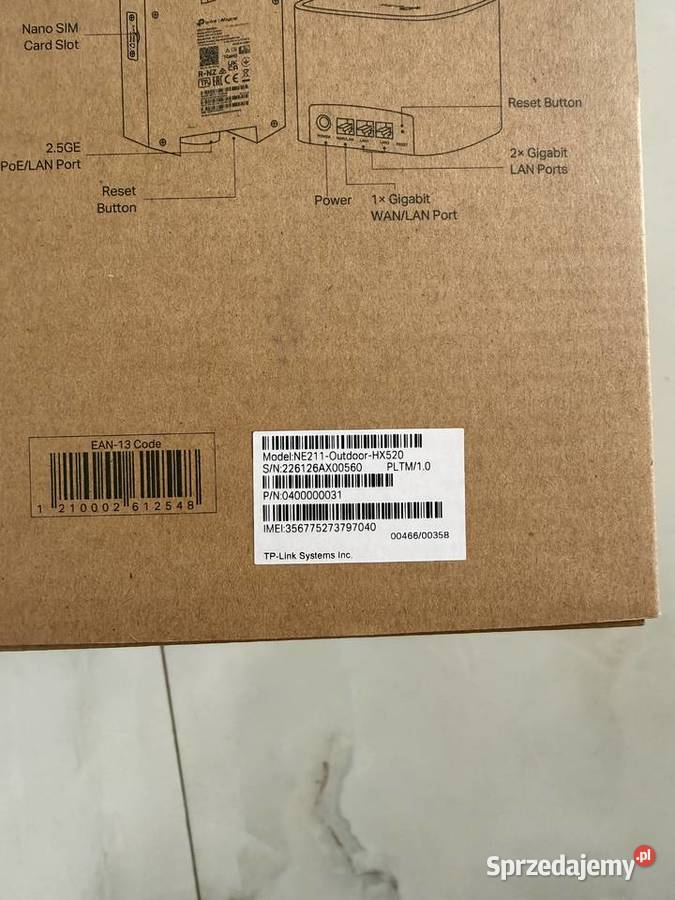 Router zewnętrzny ODU TPLink NE211 5G IDU mesh Elektronika Leszno sprzedam