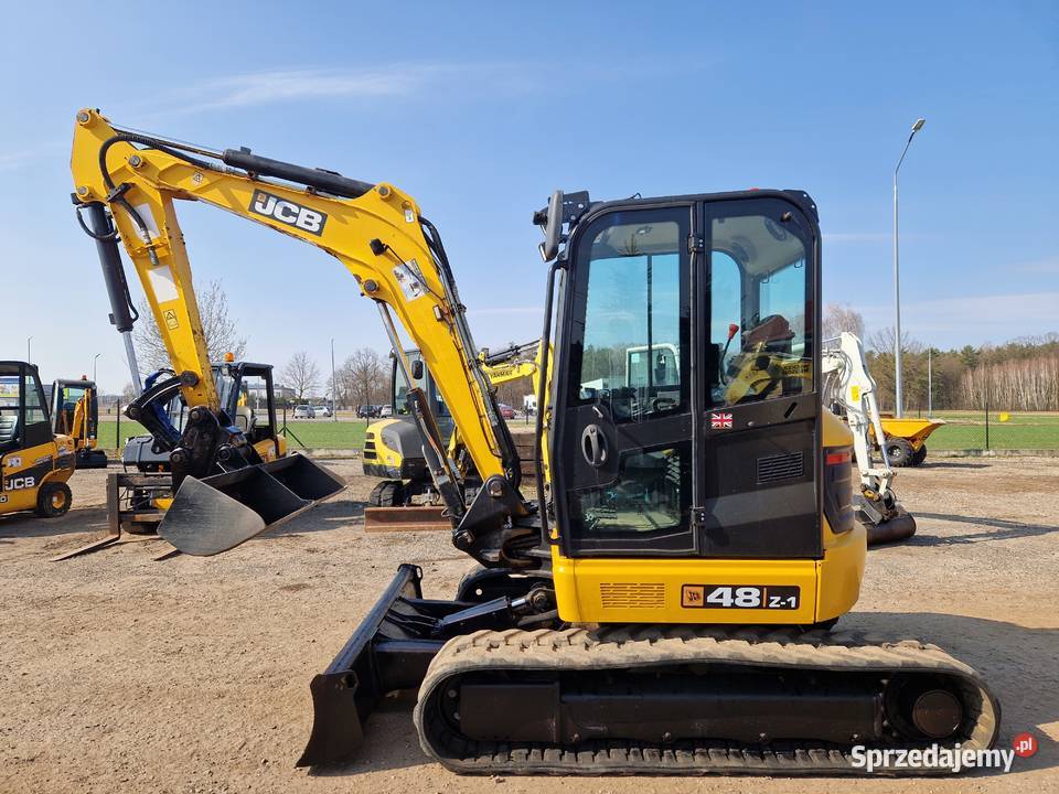 Minikoparka JCB 48z1 2017r 3500mtg hydrauliczne