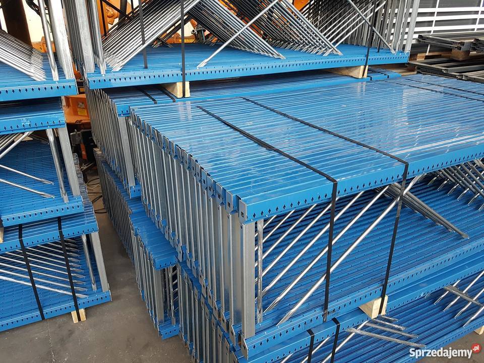 REGAŁ metalowy magazynowy warsztatowy 463x220x53 dolnośląskie Dzierżoniów