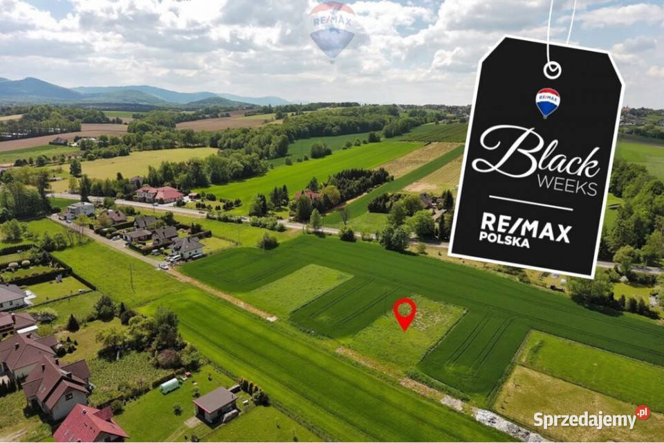 BLACK WEEKS Kameralne budowlane 1098m2 w śląskie Jasienica