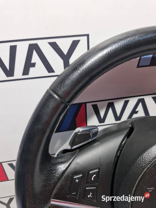 BMW E60 E61 E63 E64 LCI KIEROWNICA SPORT ŁOPATKI Poduszki powietrzne