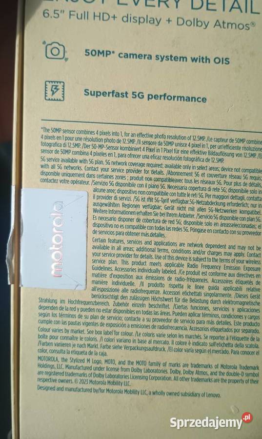 Motorola g54 sprzedam Poznań
