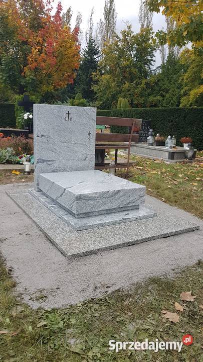 Nowoczesny nagrobek urnowy viscount white z Świdnica