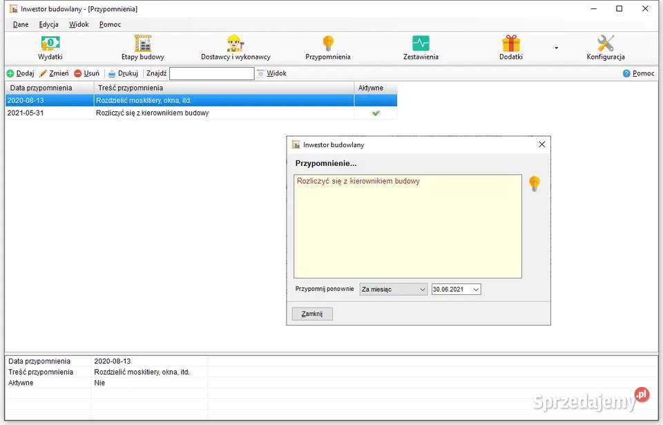 Program do rozliczania budowy zapanuj swoją