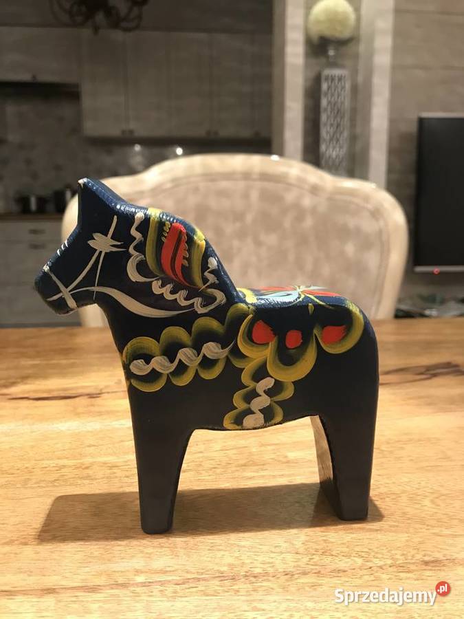 Szwedzki Konik zabawka z Dalarna