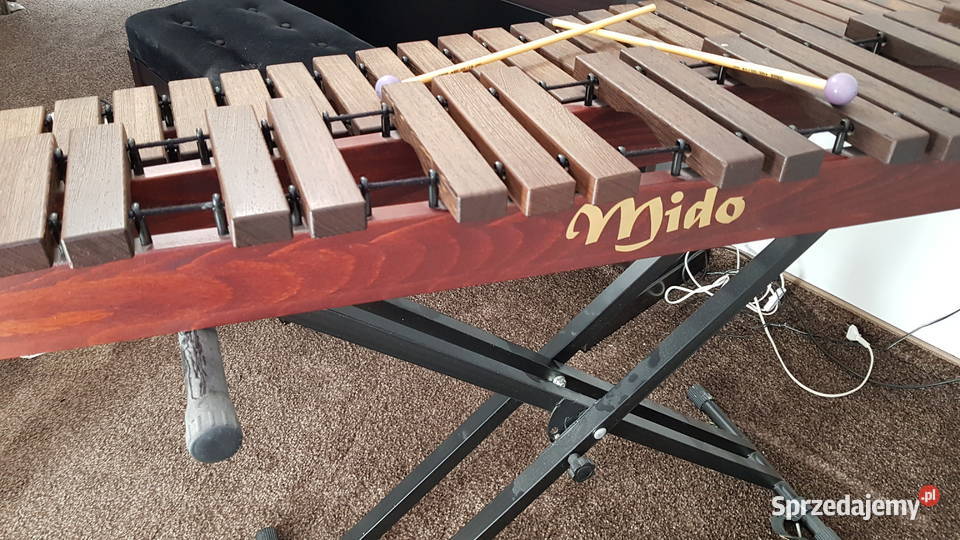 Ksylofon Mido Palisander Honduraski Statyw Pałki Szczecin