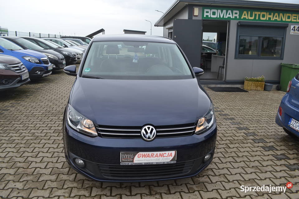 Volkswagen Touran z Niemiec OPŁACONY 12 manualna Zgorzelec