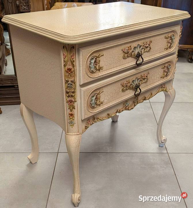 Piękna komoda ludwikowska ecrusklep Dąbrowa Dąbrowa Górnicza