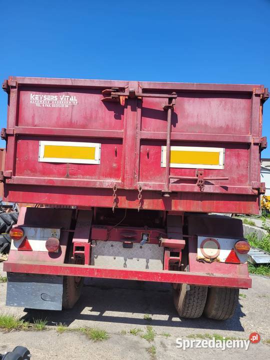 Przyczepa wyrotka 20t Zaklików sprzedam