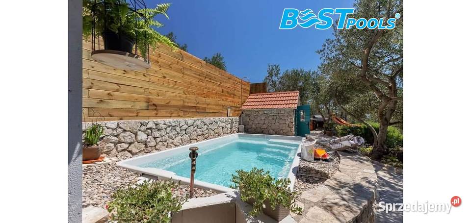 NOWOŚĆ poliestrowy basen ogrodowy MALEDIVES Lublin