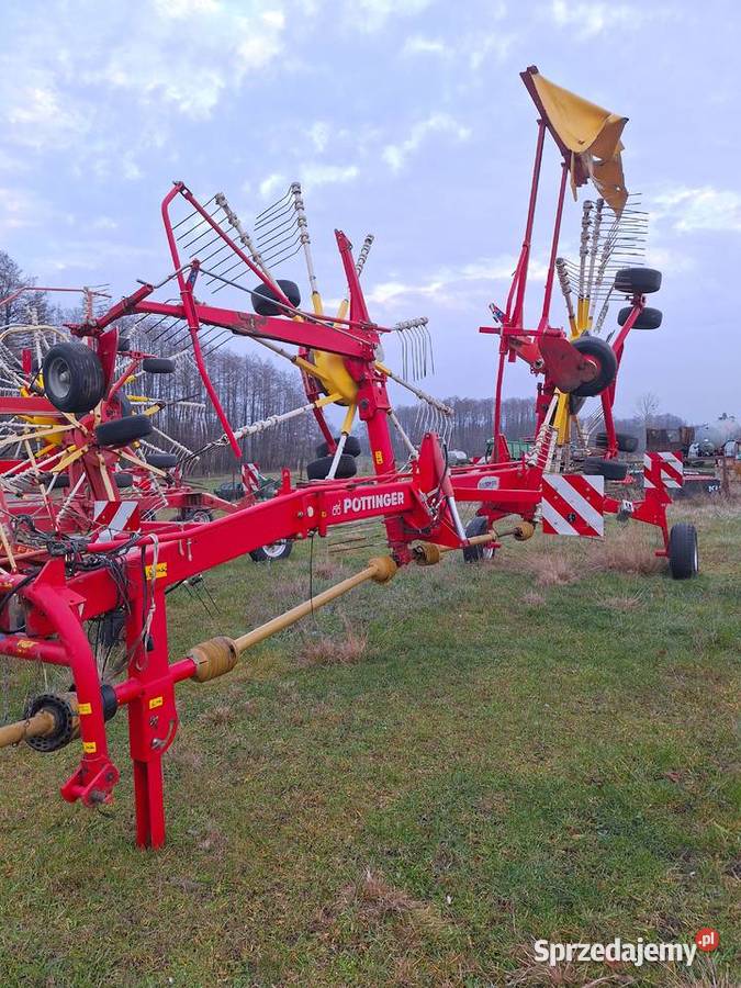 Zgrabiarka dwukaruzelowa Pottinger Class Krone Łomża sprzedam
