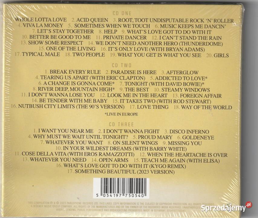Tina Turner Queen of rocknroll 3 CD śląskie