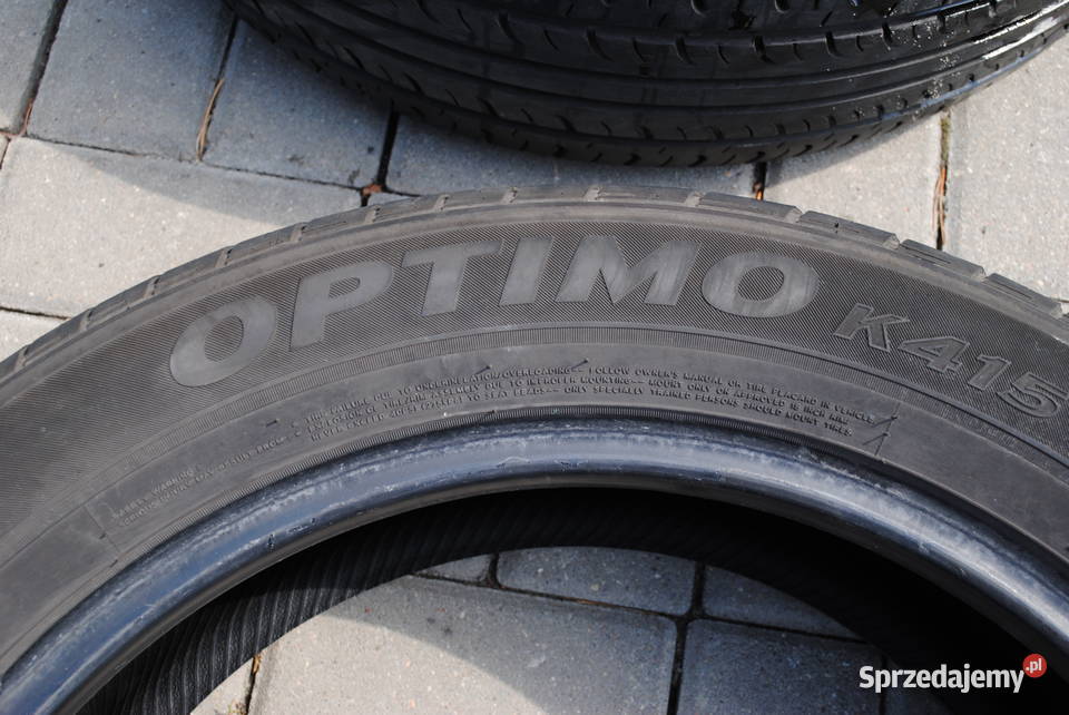 Opony Letnie Hankook Optimo 22555 R18 4 sztuki Lublin sprzedam
