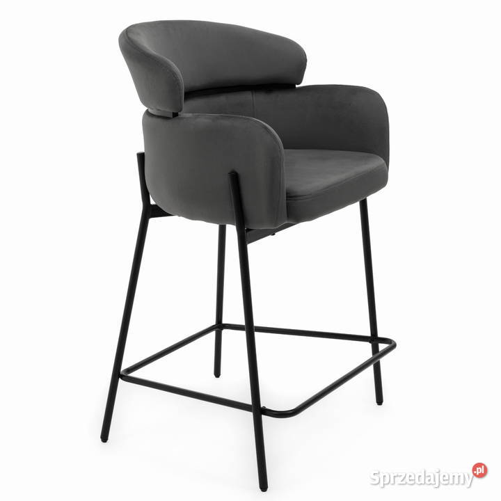 Hoker Tapicerowany Bolzano Ciemnoszary Wysyłka Tarchały Małe