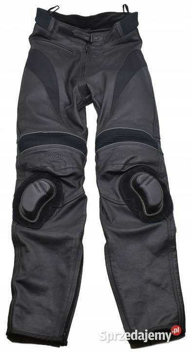 MOTOCYKLOWE SPODNIE SKÓRZANE DAMSKIE MTTR BLACK Jabłonna sprzedam