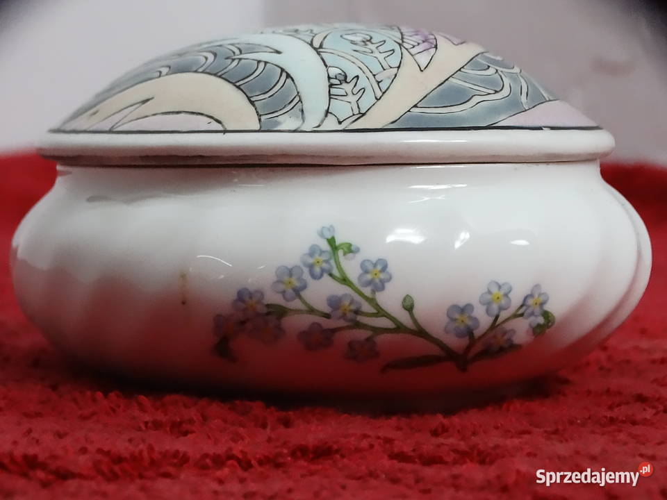 Porcelanowa puzderka AYNSLEY Wild Tudor Fine