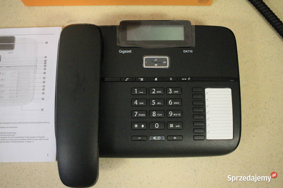 Telefon przewodowy Gigaset DA710 NOWY Pszczyna