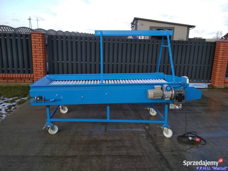 Nowy stół rolkowy selekcyjny S250 producent Wilczkowice Górne