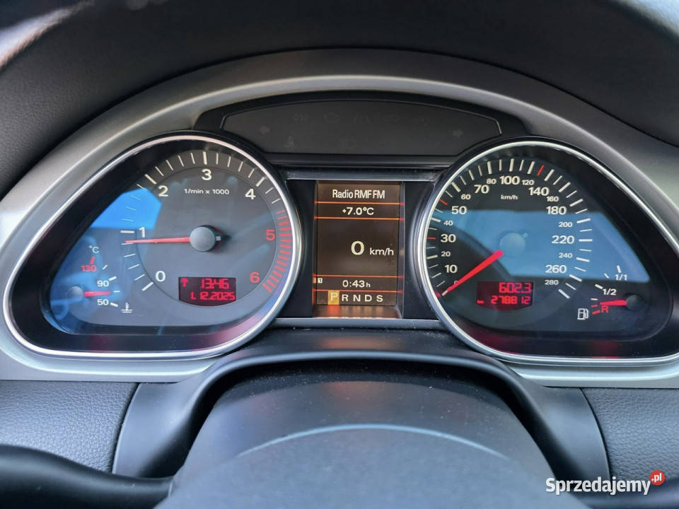 Audi Q7 30 TDI 240 Quattro Sline Automat Alu 20 ASR (kontrola trakcji) Słupsk