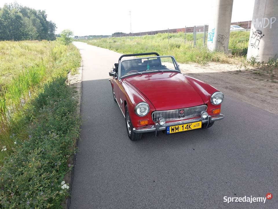 MG Midget 1500 1975r cabrio mazowieckie Dębe Wielkie sprzedam