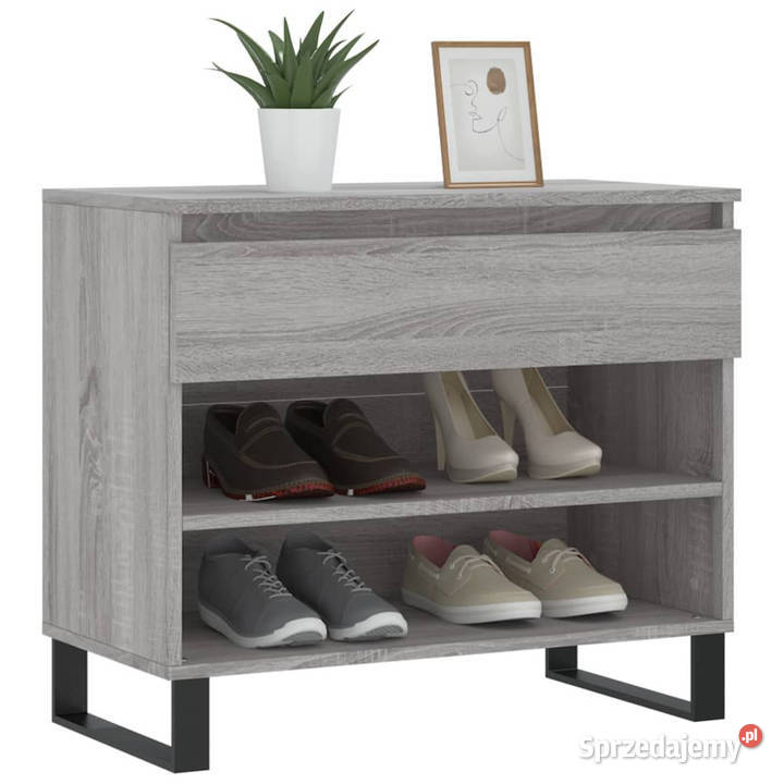 Szafka na buty szary dąb sonoma 70x36x60 Warszawa