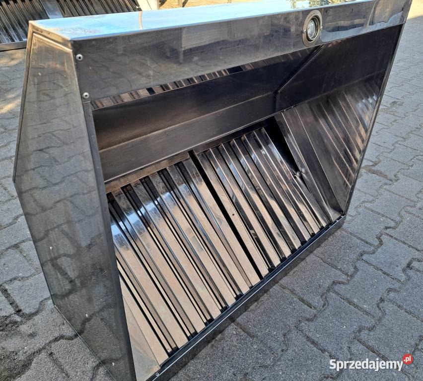 OKAP GASTRO Z FILTRAMI WENTYLATOR 968040 M733N Nowe Skalmierzyce